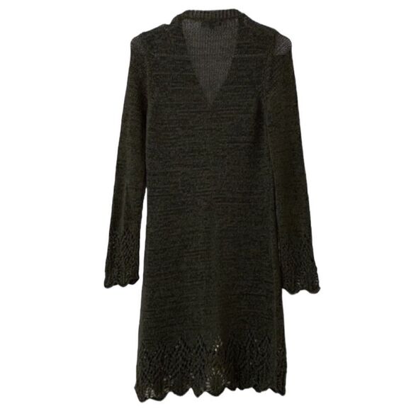 Bcbg Olive Green Cardigan(Size Medium) - Picture 2 of 6